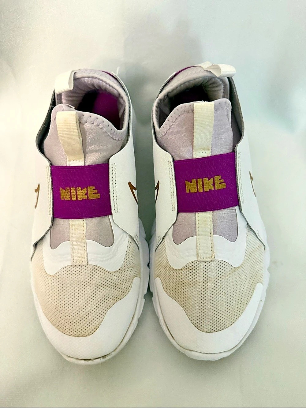 Nike Free RN 2018 Lods Sneakers White & Purple US 5.5